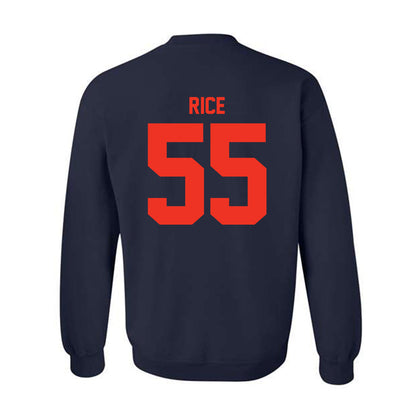 Syracuse - NCAA Football : Zach Rice - Classic Shersey Crewneck Sweatshirt-1