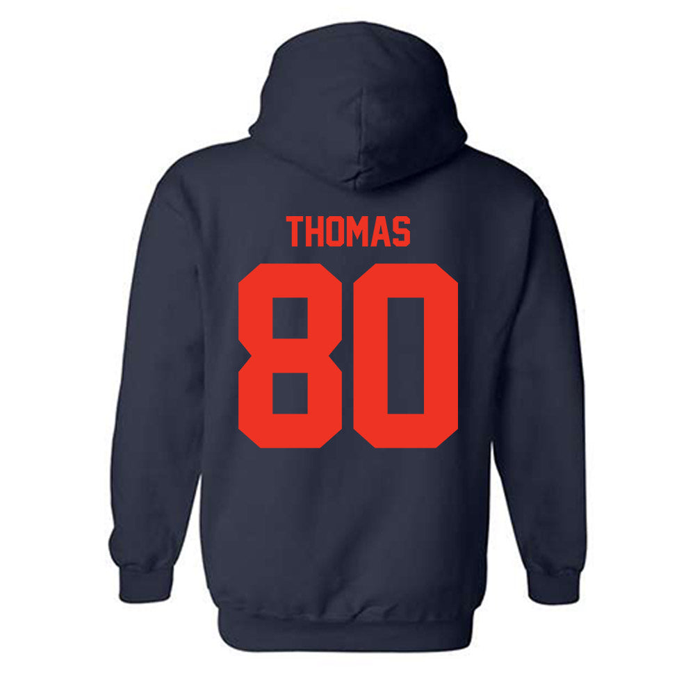 Syracuse - NCAA Football : Ja'Meer Thomas - Hooded Sweatshirt