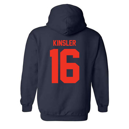 Syracuse - NCAA Women's Ice Hockey : Jackson Kinsler - Classic Shersey Hooded Sweatshirt-1