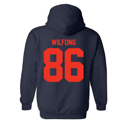Syracuse - NCAA Football : Terrell Wilfong - Classic Shersey Hooded Sweatshirt-1
