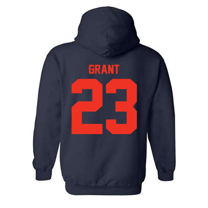 Syracuse - NCAA Football : Devin Grant - Classic Shersey Hooded Sweatshirt-1