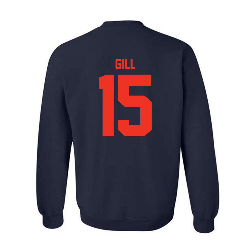 Syracuse - NCAA Football : Darrell Gill - Classic Shersey Crewneck Sweatshirt-1