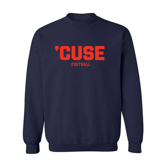 Syracuse - NCAA Football : Byron Washington - Classic Shersey Crewneck Sweatshirt-0