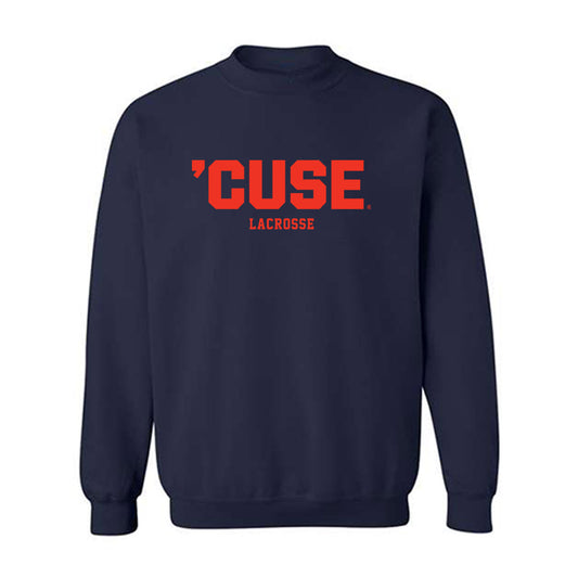 Syracuse - NCAA Men's Lacrosse : Drew Angelo - Classic Shersey Crewneck Sweatshirt-0
