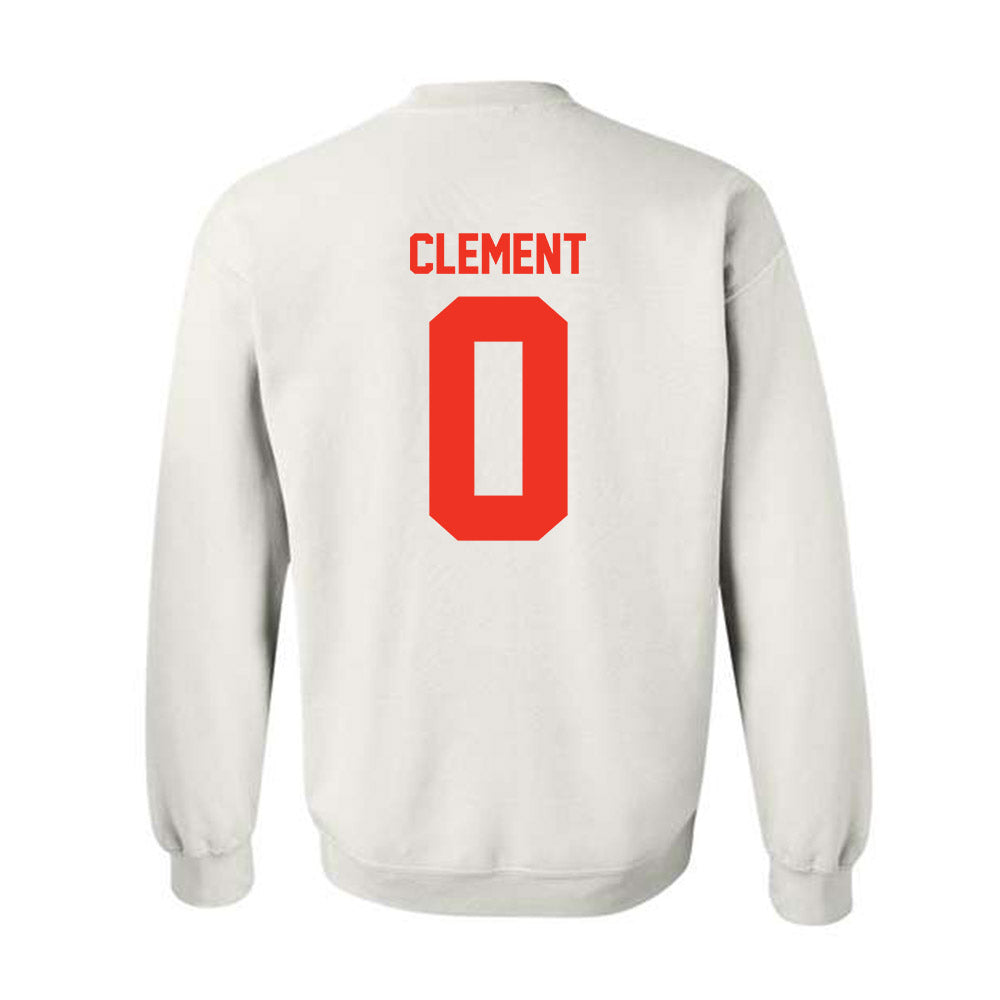 Syracuse - NCAA Football : David Clement - Classic Shersey Crewneck Sweatshirt-1