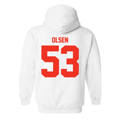 Syracuse - NCAA Football : Ted Olsen - Hooded Sweatshirt