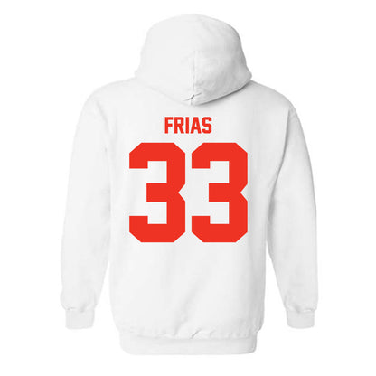 Syracuse - NCAA Men's Soccer : Santiago Frias - Classic Shersey Hooded Sweatshirt-1
