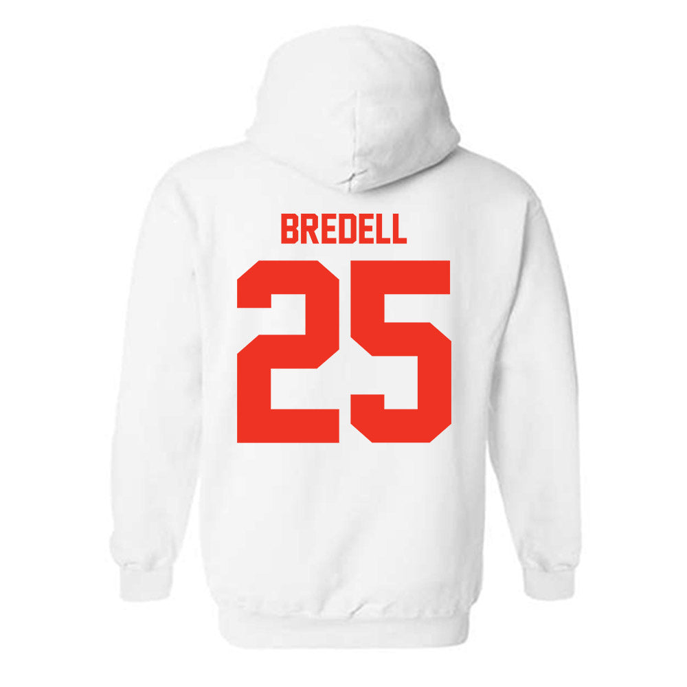 Syracuse - NCAA Football : Ziyyon Bredell - Classic Shersey Hooded Sweatshirt-1