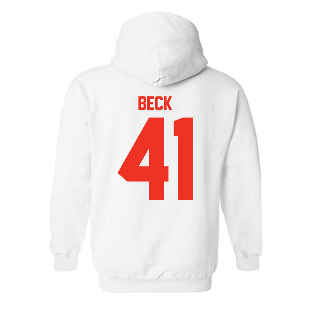 Syracuse - NCAA Men's Lacrosse : Jordan Beck - Hooded Sweatshirt