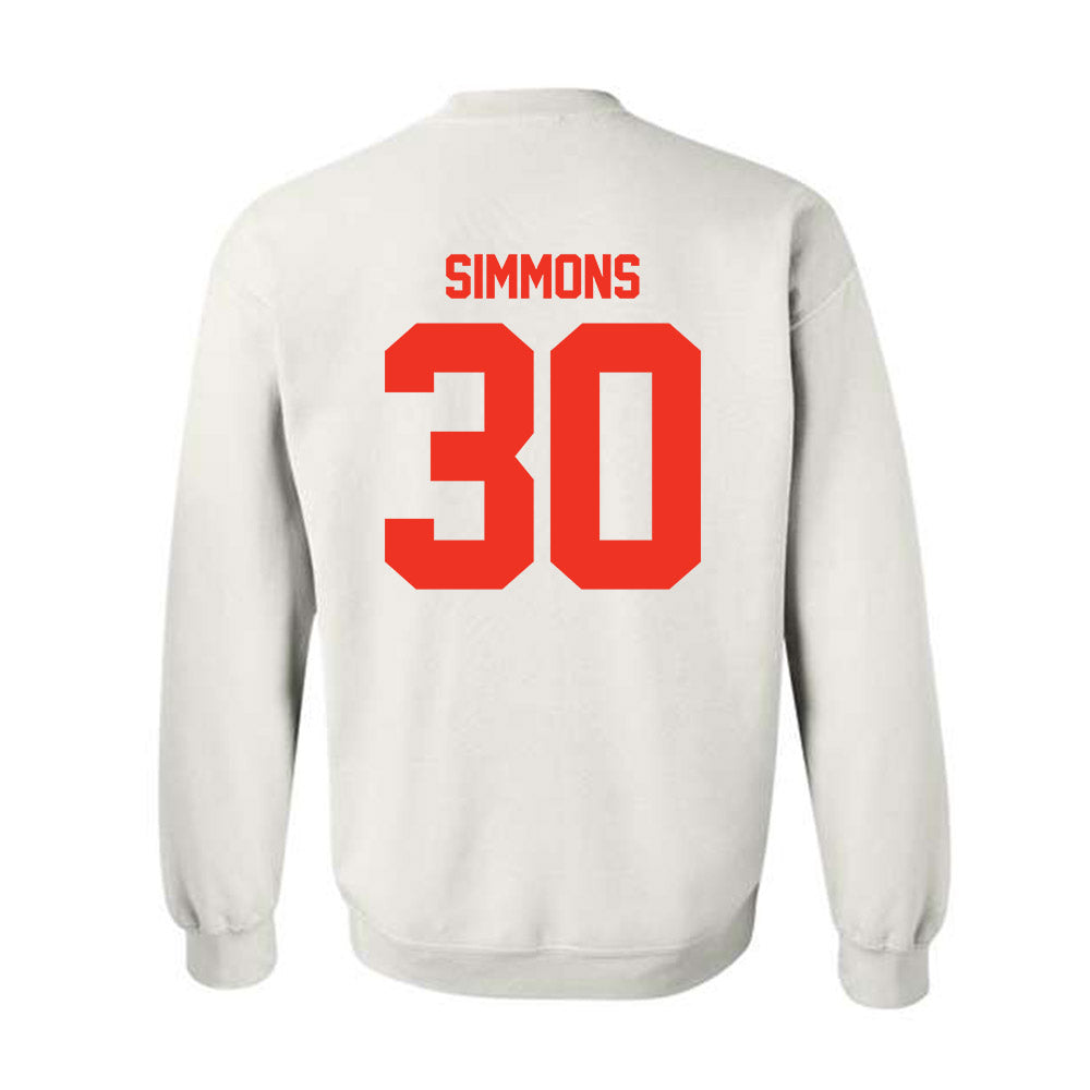 Syracuse - NCAA Football : Chase Simmons - Classic Shersey Crewneck Sweatshirt-1