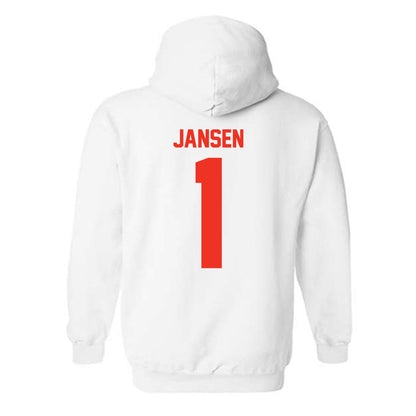 Syracuse - NCAA Men's Soccer : Kyle Jansen - Classic Shersey Hooded Sweatshirt-1