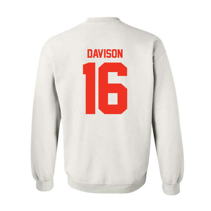 Syracuse - NCAA Softball : Taylor Davison - Classic Shersey Crewneck Sweatshirt-1