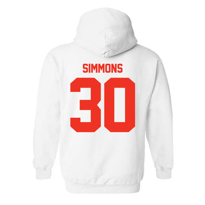 Syracuse - NCAA Football : Chase Simmons - Classic Shersey Hooded Sweatshirt-1