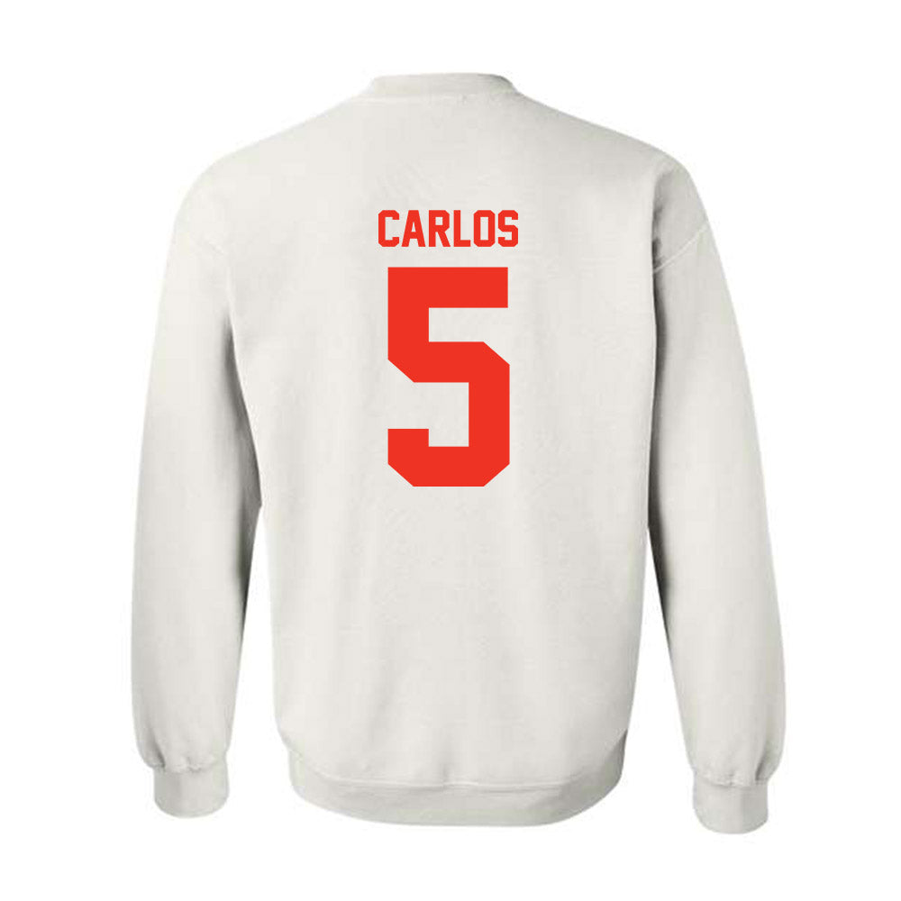 Syracuse - NCAA Men's Basketball : Jaquan Carlos - Crewneck Sweatshirt