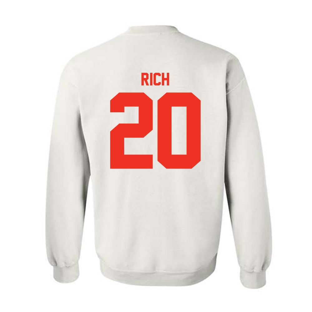 Syracuse - NCAA Women's Lacrosse : Mackenzie Rich - Classic Shersey Crewneck Sweatshirt-1