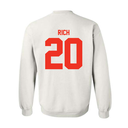 Syracuse - NCAA Women's Lacrosse : Mackenzie Rich - Classic Shersey Crewneck Sweatshirt-1