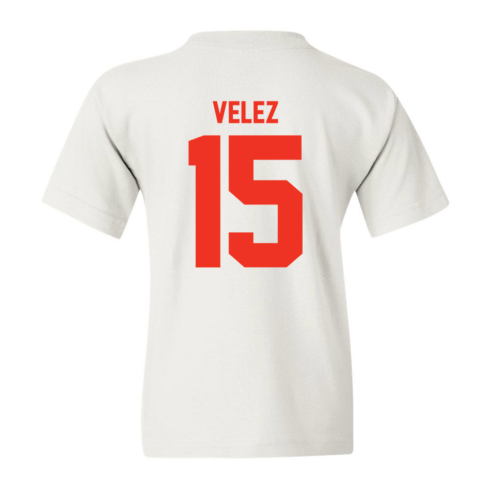 Syracuse - NCAA Women's Basketball : Angellica Velez - Youth T-Shirt