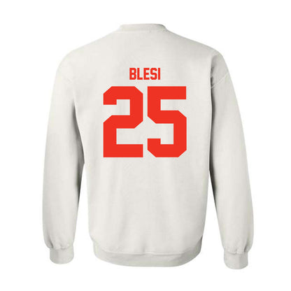 Syracuse - NCAA Women's Lacrosse : Ella Blesi - Classic Shersey Crewneck Sweatshirt-1