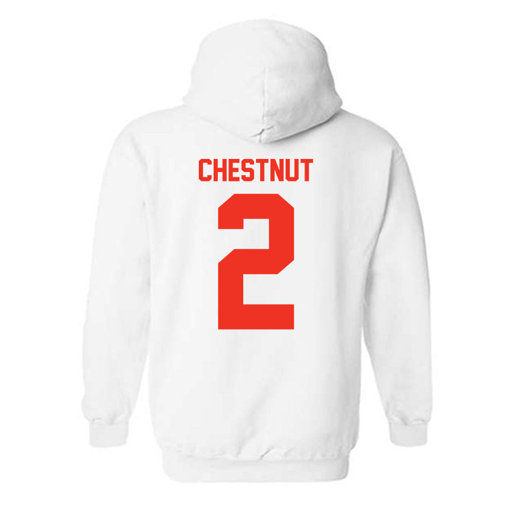 Syracuse - NCAA Football : Duce Chestnut - Classic Shersey Hooded Sweatshirt-1
