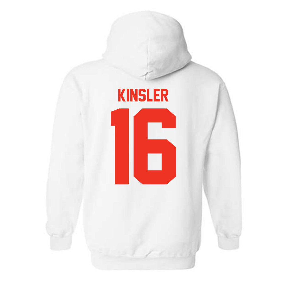 Syracuse - NCAA Women's Ice Hockey : Jackson Kinsler - Classic Shersey Hooded Sweatshirt-1