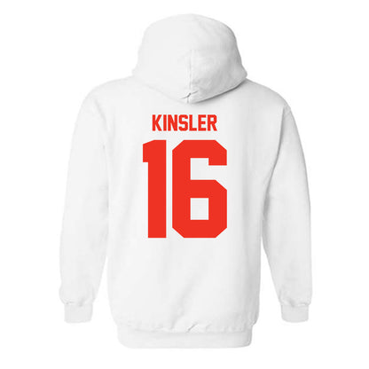 Syracuse - NCAA Women's Ice Hockey : Jackson Kinsler - Classic Shersey Hooded Sweatshirt-1