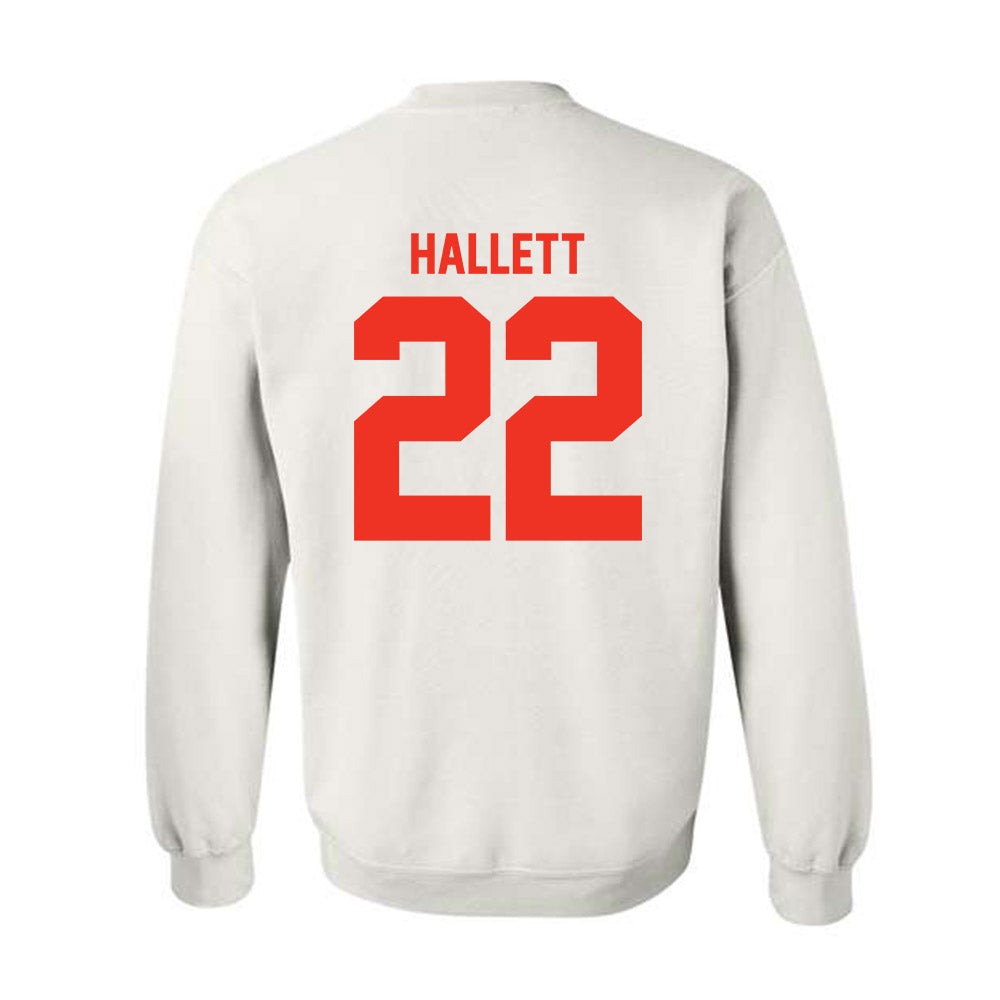 Syracuse - NCAA Women's Ice Hockey : Charlotte Hallett - Classic Shersey Crewneck Sweatshirt-1