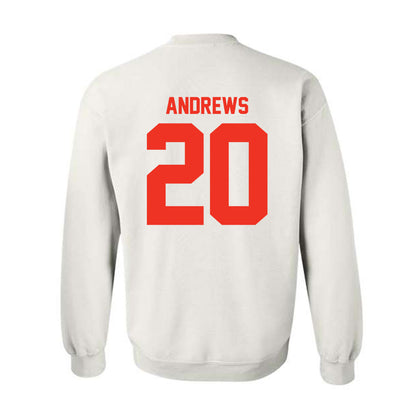 Syracuse - NCAA Football : Rayshon Andrews - Classic Shersey Crewneck Sweatshirt-1