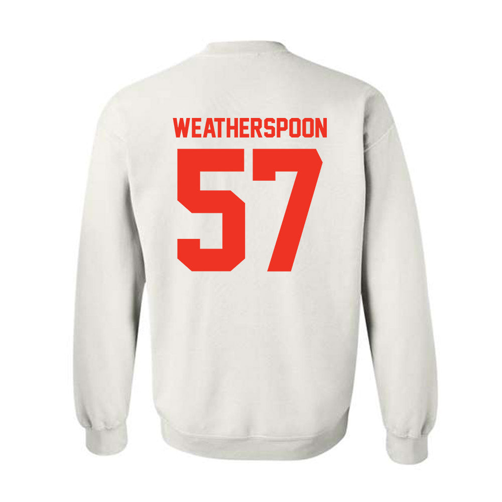 Syracuse - NCAA Football : Dametrius Weatherspoon - Classic Shersey Crewneck Sweatshirt-1