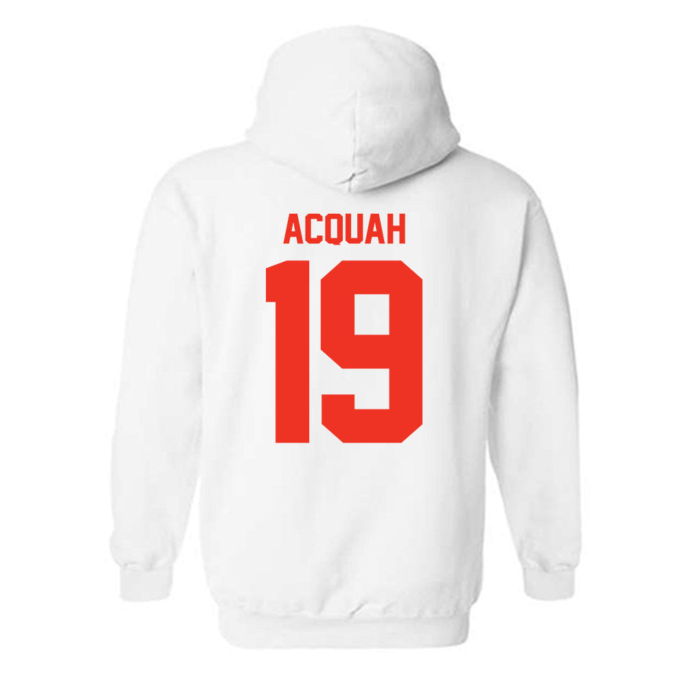 Syracuse - NCAA Men's Soccer : Michael Acquah - Classic Shersey Hooded Sweatshirt-1