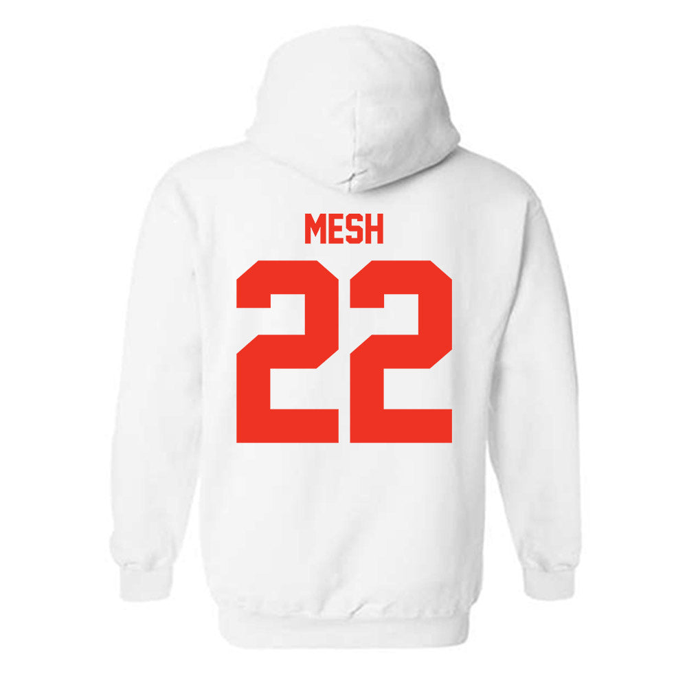 Syracuse - NCAA Women's Soccer : Kendall Mesh - Classic Shersey Hooded Sweatshirt-1