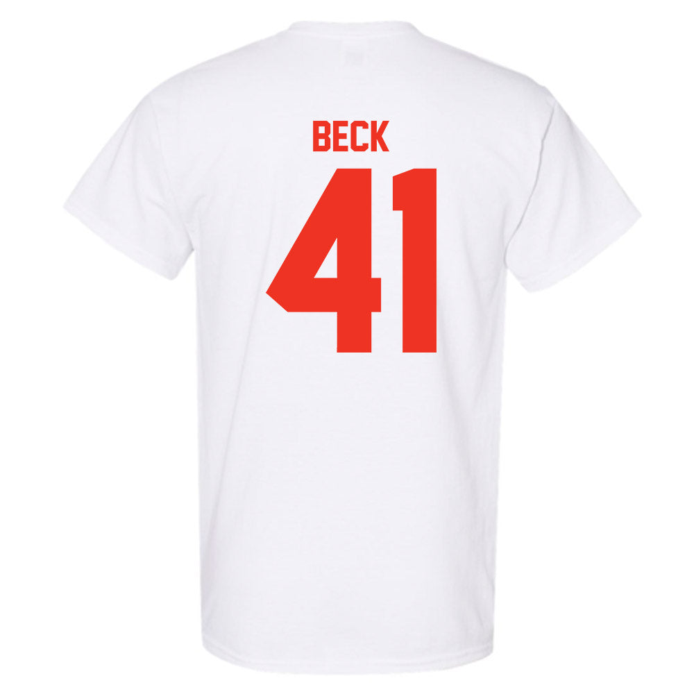 Syracuse - NCAA Men's Lacrosse : Jordan Beck - T-Shirt