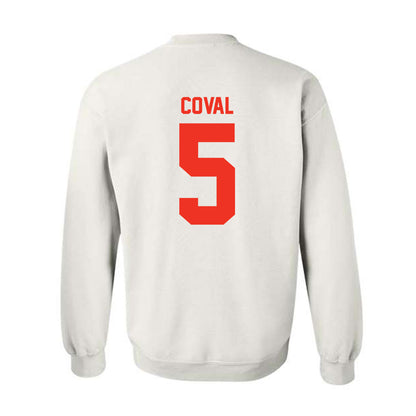 Syracuse - NCAA Women's Soccer : Julia Coval - Classic Shersey Crewneck Sweatshirt-1