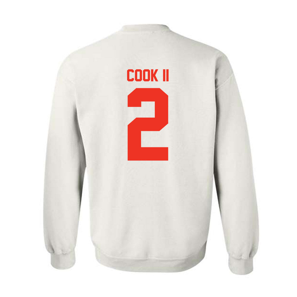 Syracuse - NCAA Football : Johntay Cook II - Classic Shersey Crewneck Sweatshirt-1