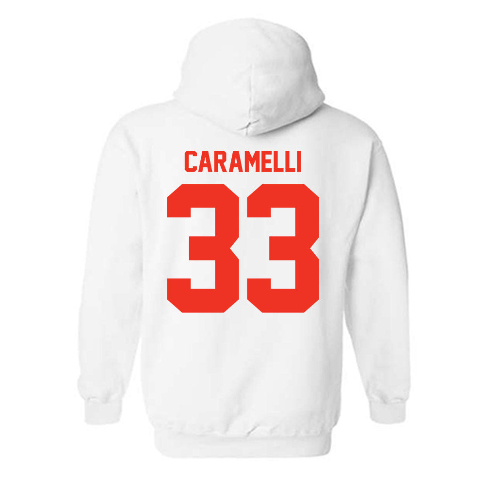 Syracuse - NCAA Women's Lacrosse : Joely Caramelli - Classic Shersey Hooded Sweatshirt-1