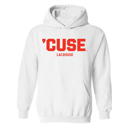 Syracuse - NCAA Women's Lacrosse : Kaci Benoit - Classic Shersey Hooded Sweatshirt-0