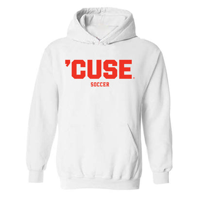 Syracuse - NCAA Women's Soccer : Kendall Mesh - Classic Shersey Hooded Sweatshirt-0