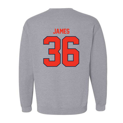 Syracuse - NCAA Football : Malachi James - Classic Shersey Crewneck Sweatshirt-1
