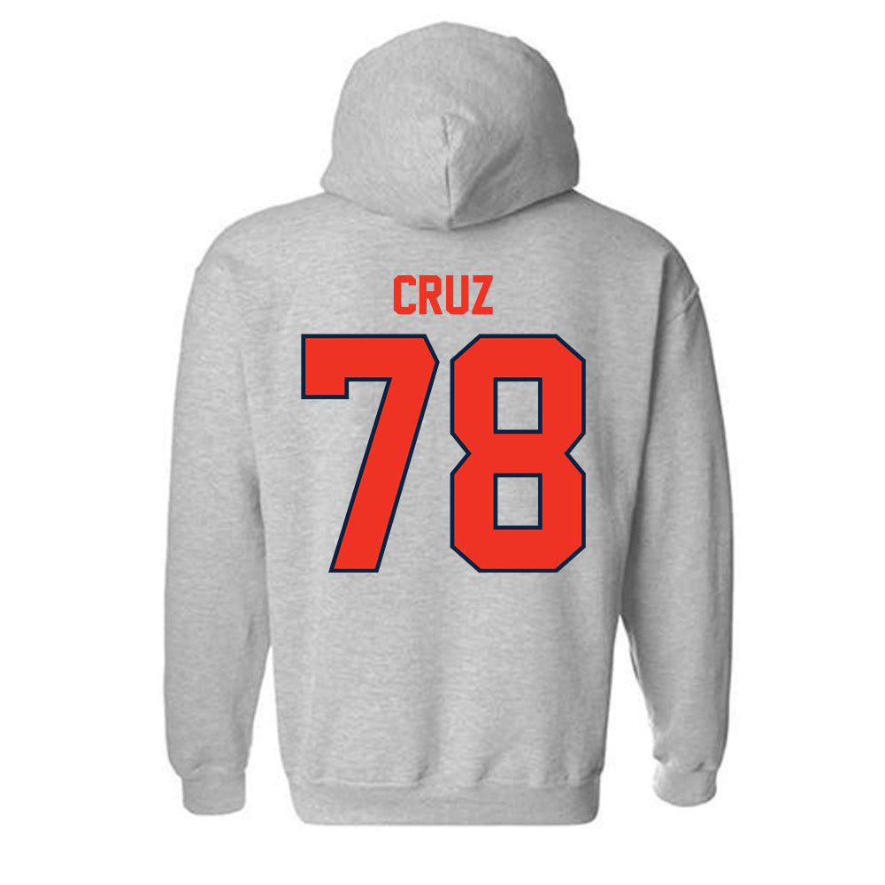 Syracuse - NCAA Football : Joe Cruz - Classic Shersey Hooded Sweatshirt-1