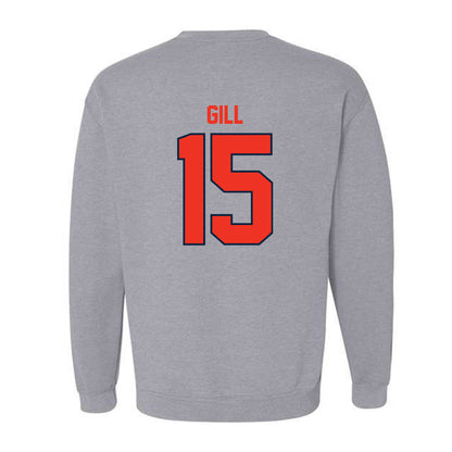 Syracuse - NCAA Football : Darrell Gill - Classic Shersey Crewneck Sweatshirt-1