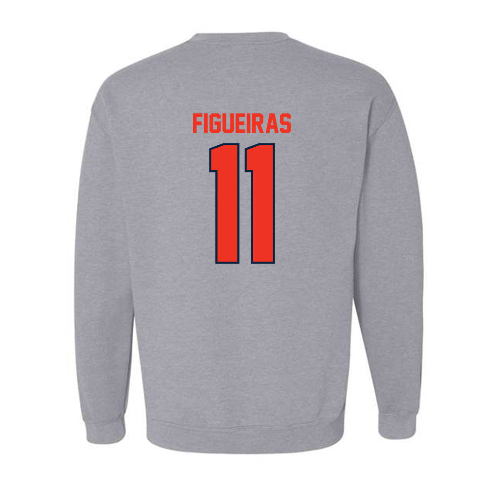Syracuse - NCAA Men's Lacrosse : Riley Figueiras - Classic Shersey Crewneck Sweatshirt-1