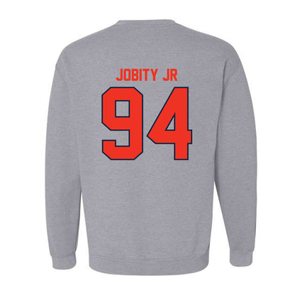 Syracuse - NCAA Football : Kevin Jobity Jr - Classic Shersey Crewneck Sweatshirt-1