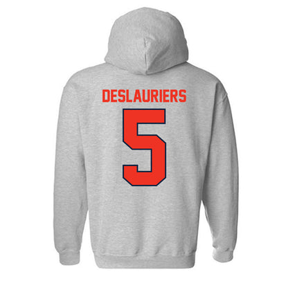 Syracuse - NCAA Football : Antoine Deslauriers - Classic Shersey Hooded Sweatshirt-1
