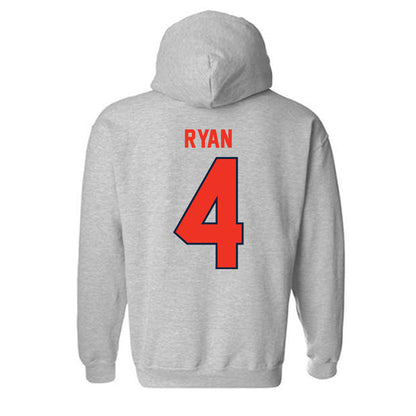 Syracuse - NCAA Men's Lacrosse : Cam Ryan - Classic Shersey Hooded Sweatshirt-1