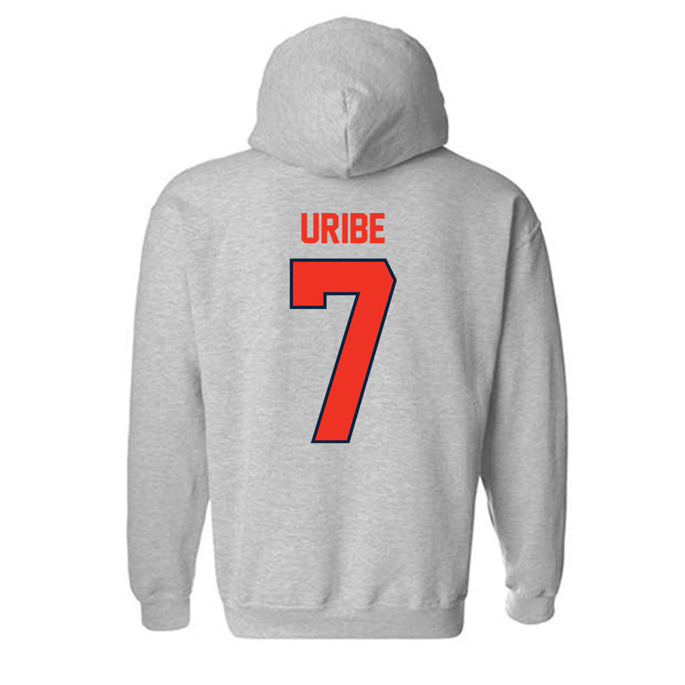 Syracuse - NCAA Women's Soccer : Ava Uribe - Classic Shersey Hooded Sweatshirt-1