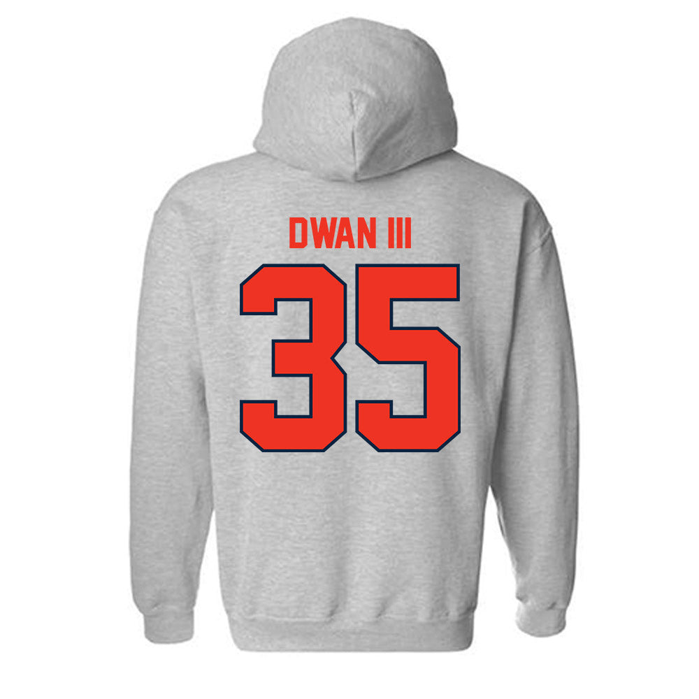 Syracuse - NCAA Men's Lacrosse : Billy Dwan III - Classic Shersey Hooded Sweatshirt-1