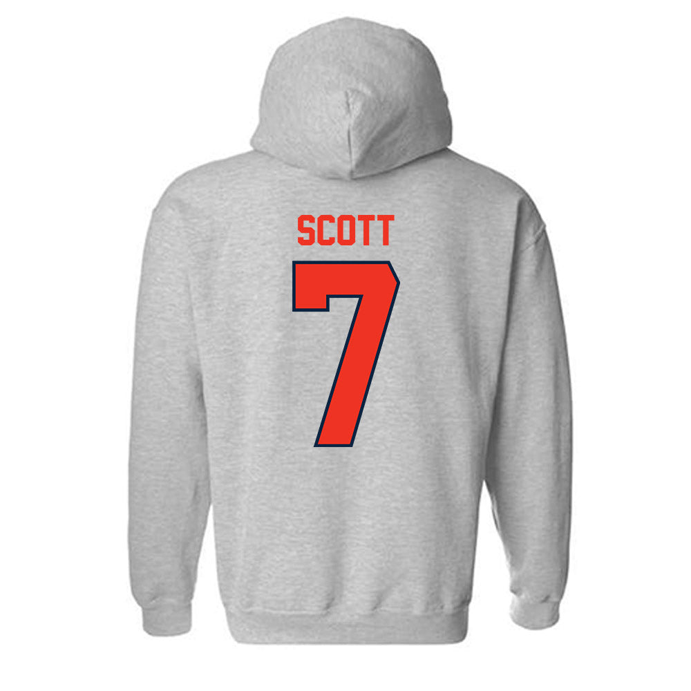 Syracuse - NCAA Men's Soccer : Nathan Scott - Classic Shersey Hooded Sweatshirt-1