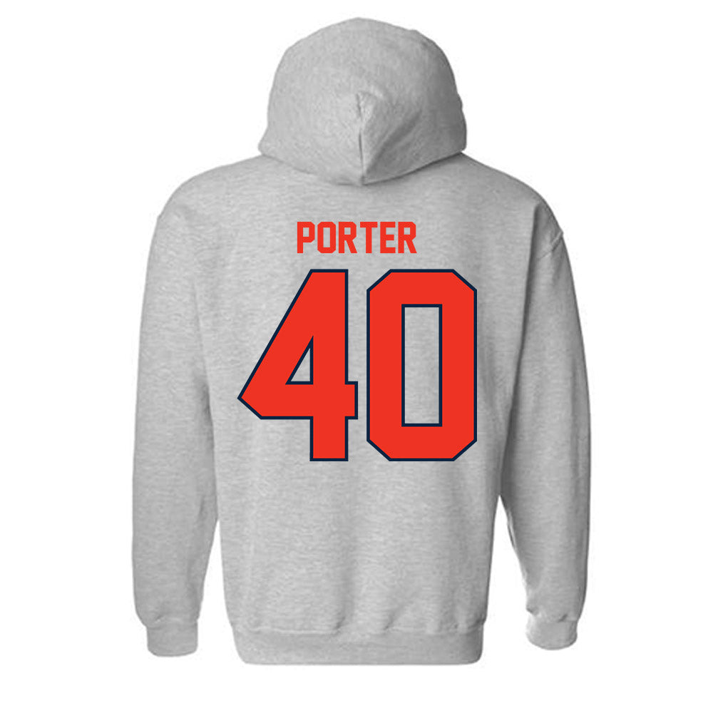 Syracuse - NCAA Football : Tommy Porter - Classic Shersey Hooded Sweatshirt-1