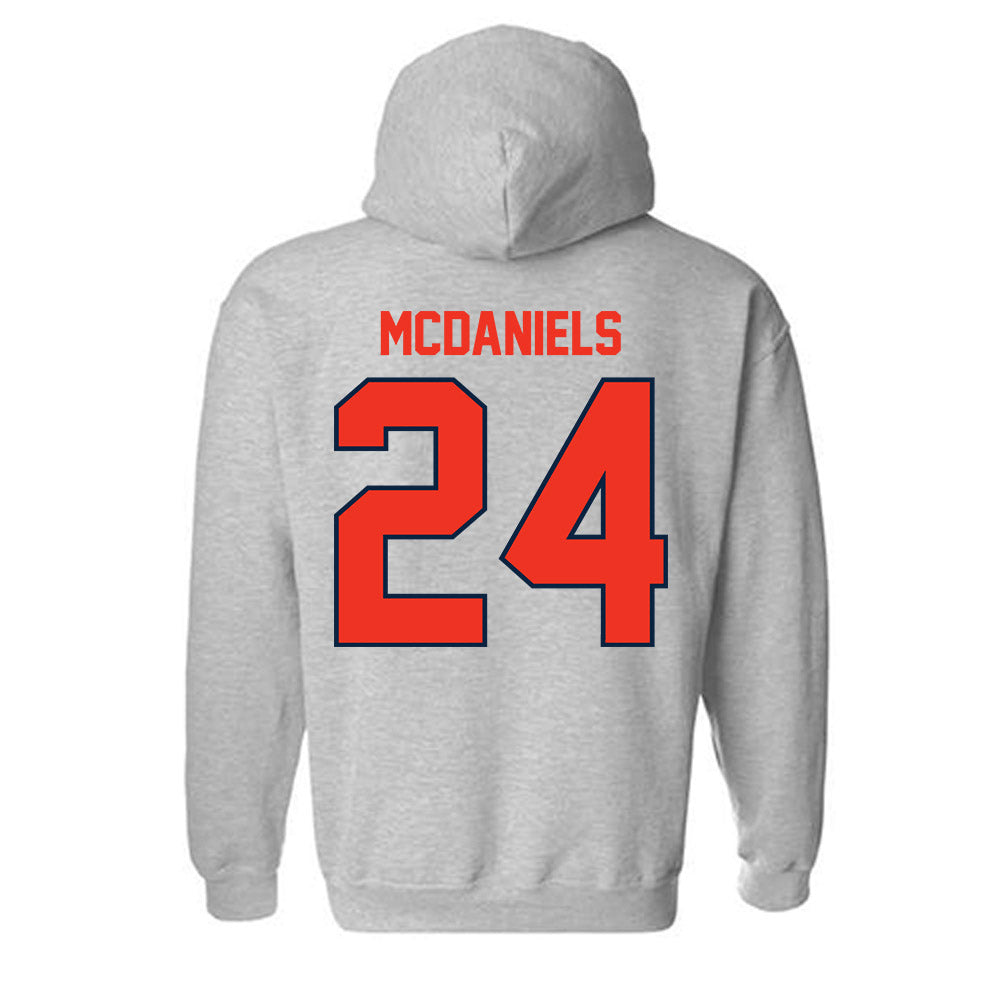 Syracuse - NCAA Football : Ibn McDaniels - Classic Shersey Hooded Sweatshirt-1