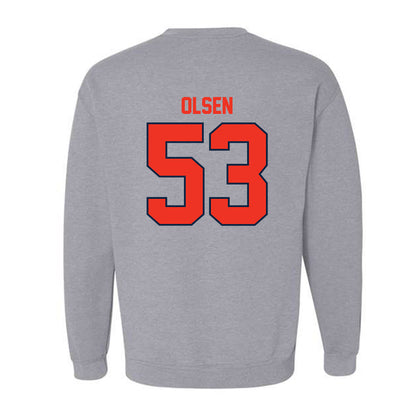 Syracuse - NCAA Football : Ted Olsen - Classic Shersey Crewneck Sweatshirt-1