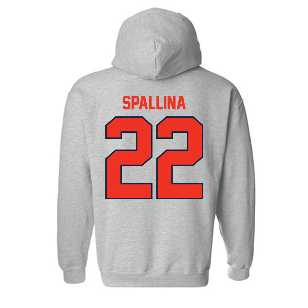 Syracuse - NCAA Men's Lacrosse : Joey Spallina - Classic Shersey Hooded Sweatshirt-1